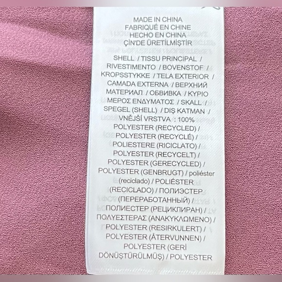 Lauren Ralph Lauren Floral Crinkle Georgette Mini Skirt Purple Size 6 - Picture 5 of 8